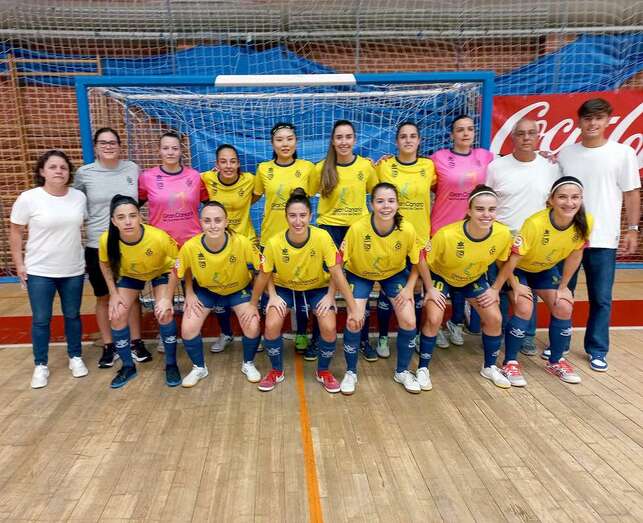 Formación habitual del Teldeportivo en esta temporada/TA.